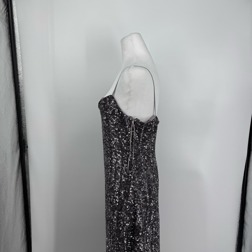 NWT J.Crew Collection Sequin floor-length slip dress - Picture 12 of 16